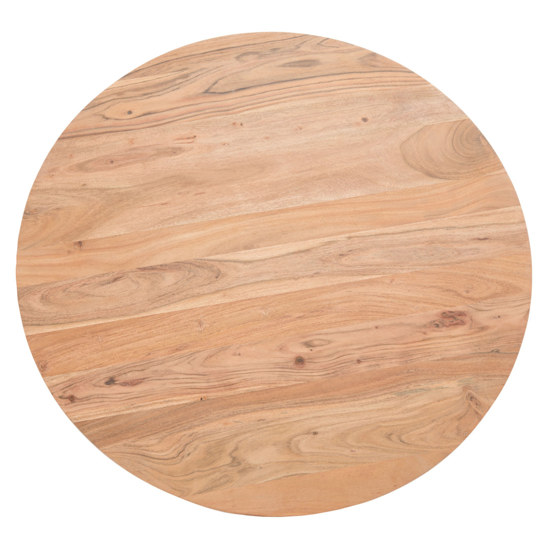 Iver Solid Wood Pedestal Coffee Table